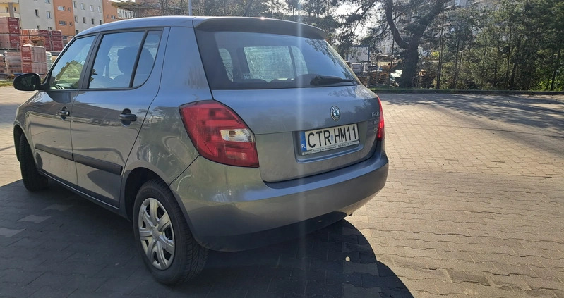 Skoda Fabia cena 21900 przebieg: 165000, rok produkcji 2012 z Toruń małe 37